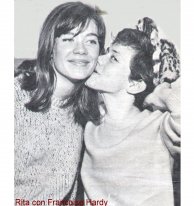RITA CON FRANCOISE HARDY