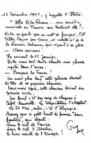LETTERA DI GUY LUX