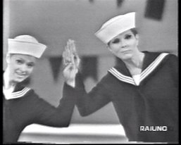 Rita singing and dancing with  memorable dancer  star   Delia Scal
